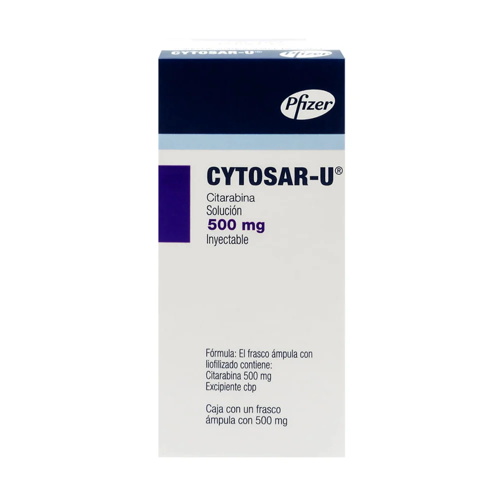 Cytosar-u 500 Mg Frasco Ámpula 10 Ml